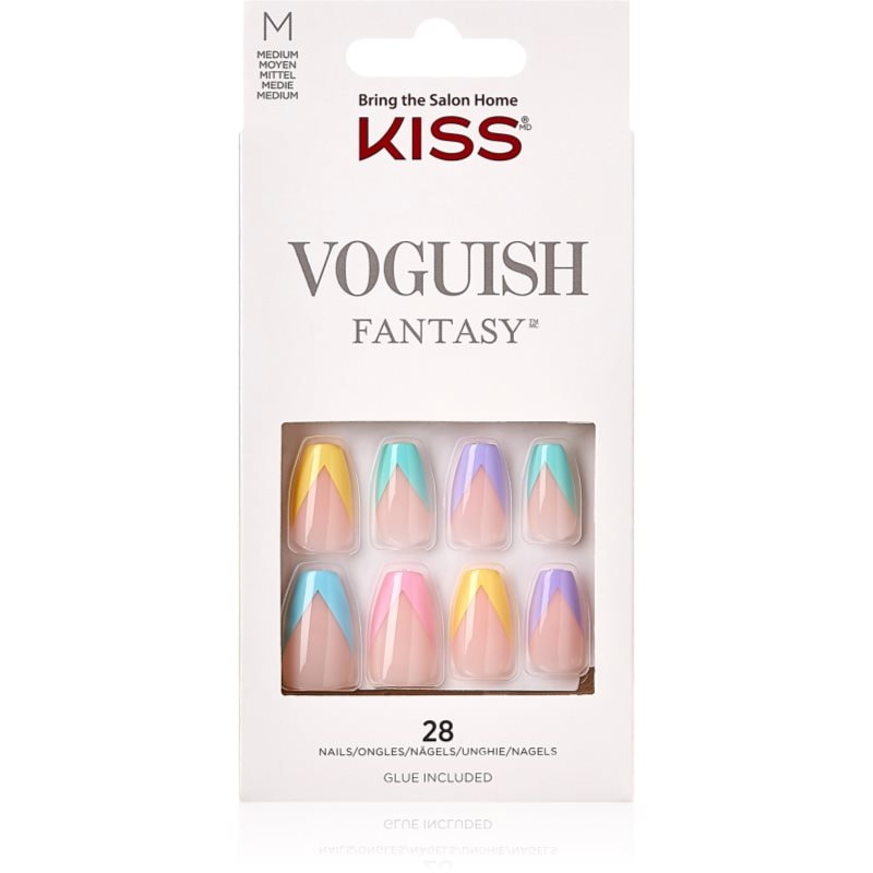 KISS Voguish Fantasy Candies Изкуствени нокти медиум - Грим - Сравни цени от 1 магазин с безплатна доставка
