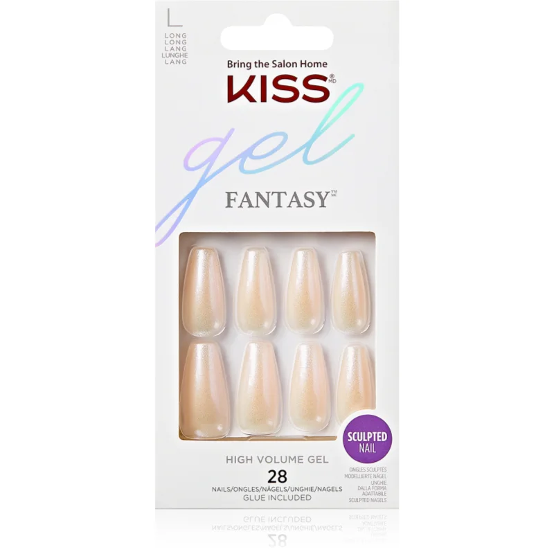 KISS Gel Fantasy High Volume Gel Изкуствени нокти Hold Me Closer - Грим - Сравни цени от 1 магазин с безплатна доставка