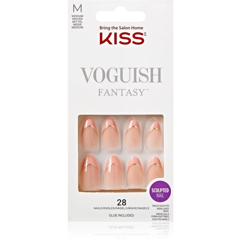 KISS Voguish Fantasy French Изкуствени нокти - Грим - Сравни цени от 1 магазин с безплатна доставка