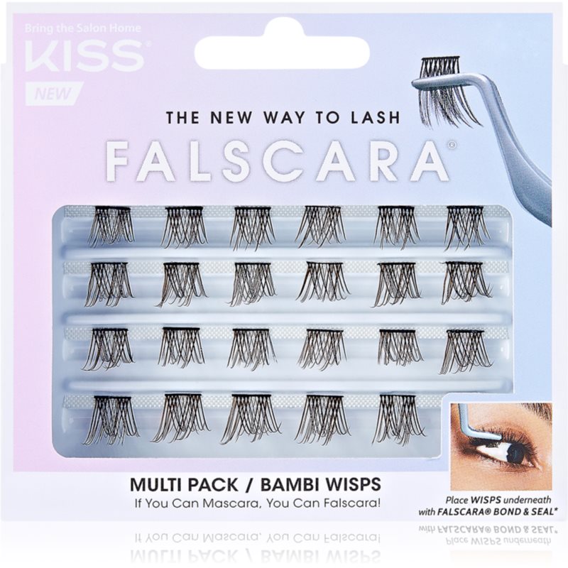 KISS Falscara Wisp изкуствени мигли в сноп с възел Bambi - Грим - Сравни цени от 1 магазин с безплатна доставка
