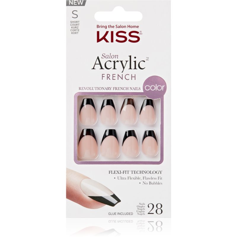 KISS Acrylic French Color Изкуствени нокти Flame - Грим - Сравни цени от 1 магазин с безплатна доставка