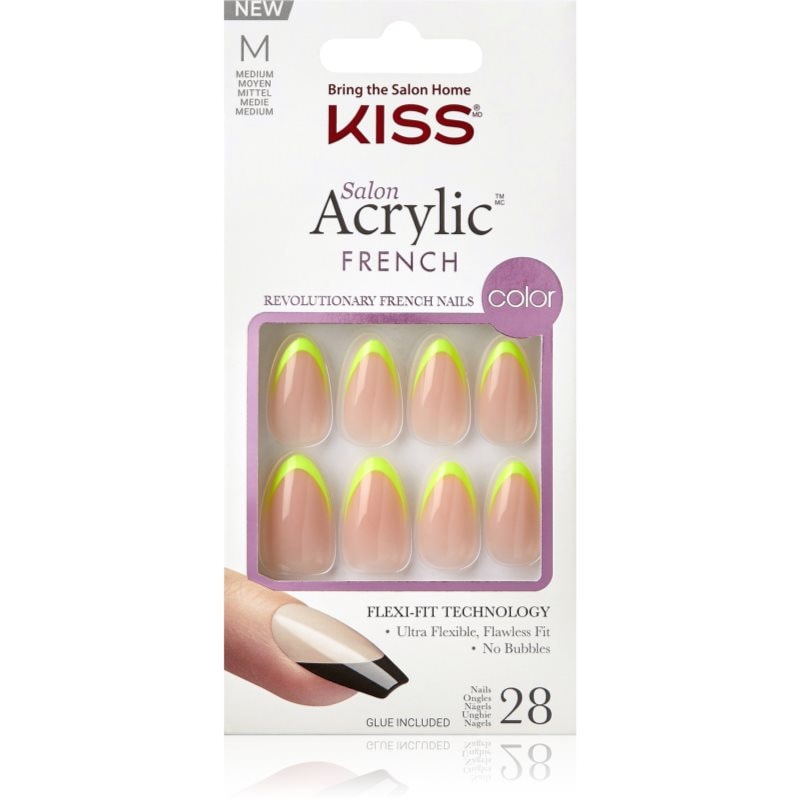 KISS Acrylic French Color Изкуствени нокти Hype - Грим - Сравни цени от 1 магазин с безплатна доставка