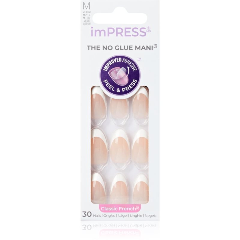KISS imPRESS The No Glue Mani Изкуствени нокти самозалепващ се Everlasting - Грим - Сравни цени от 1 магазин с безплатна доставка
