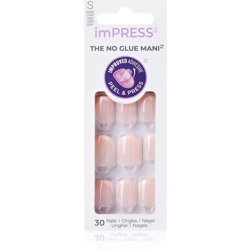 KISS imPRESS The No Glue Mani Изкуствени нокти самозалепващ се Heroic - Грим - Сравни цени от 1 магазин с безплатна доставка