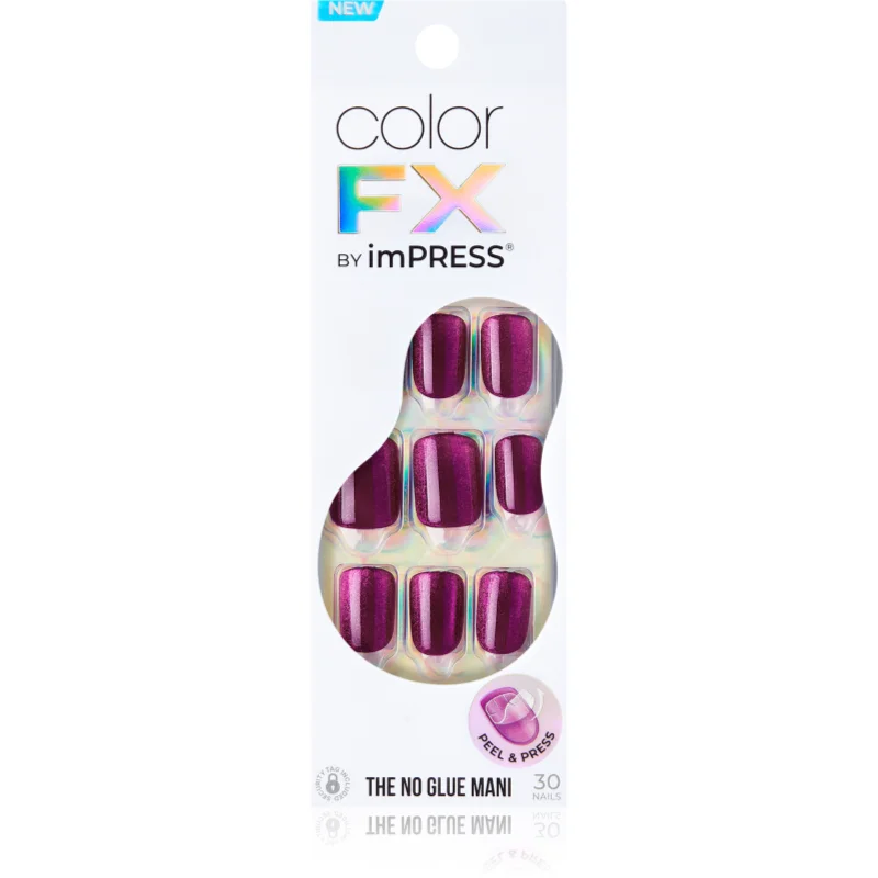 KISS Color FX im Press Изкуствени нокти самозалепващ се Levels