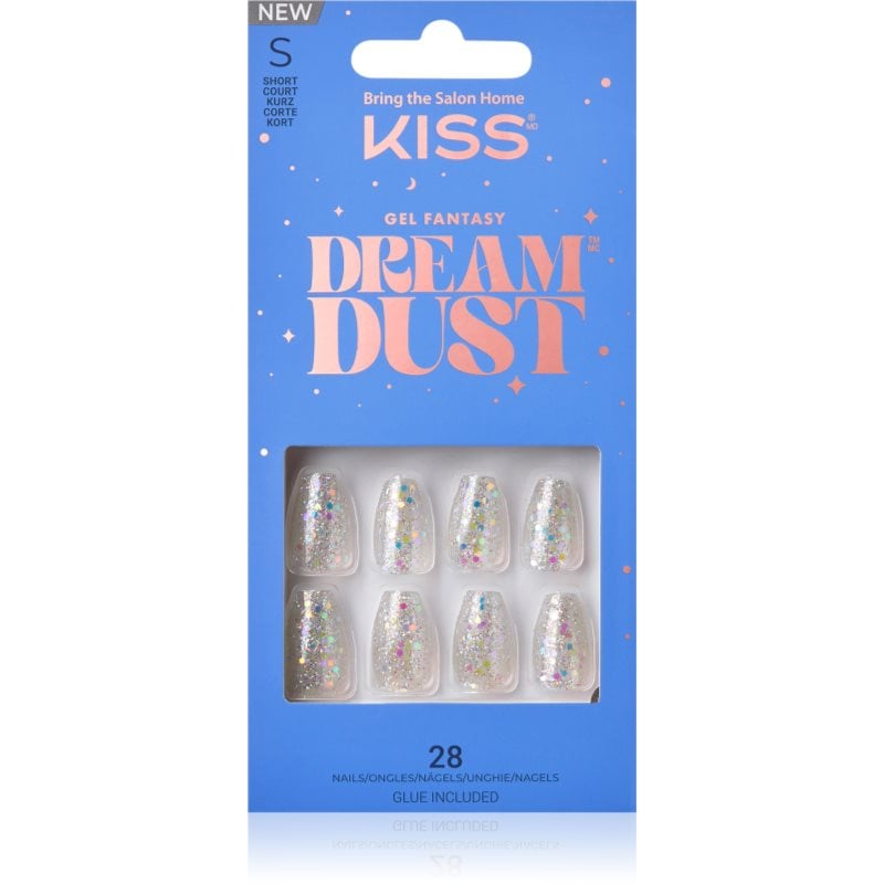 KISS Dream Dust Gel Fantasy Изкуствени нокти Mood Dust