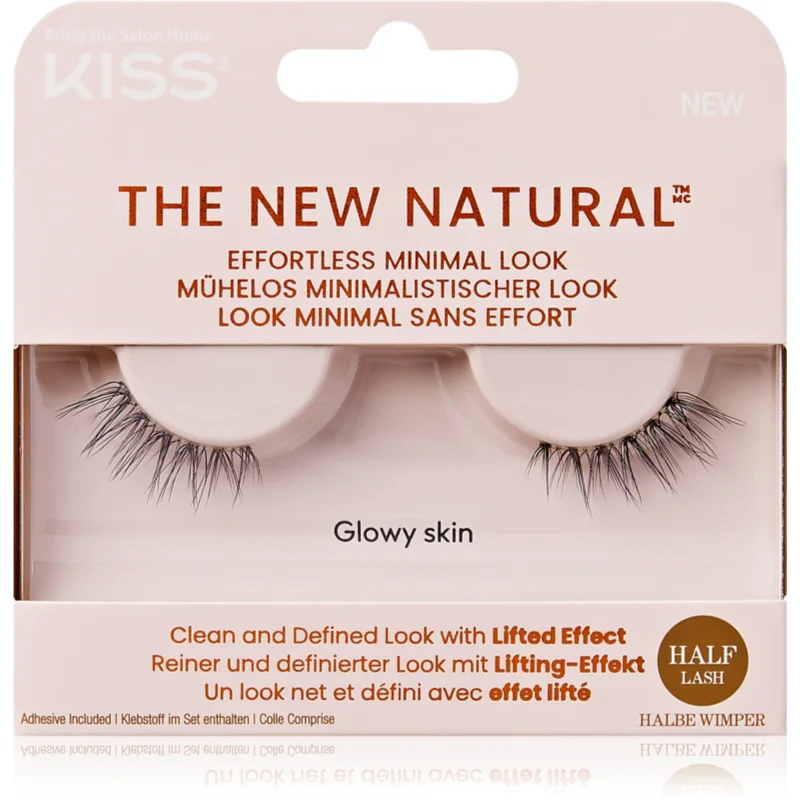 KISS The New Natural Effortless Minimal Look изкуствени мигли Glowy Skin - Грим - Сравни цени от 1 магазин с безплатна доставка