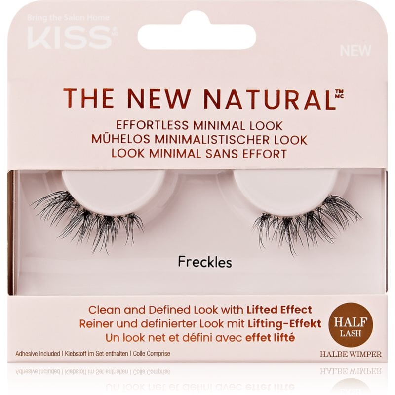 KISS The New Natural Effortless Minimal Look изкуствени мигли Freckles