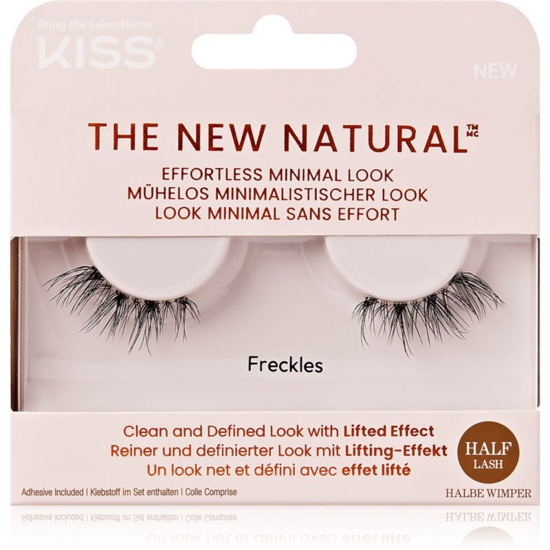 KISS The New Natural Effortless Minimal Look изкуствени мигли Freckles - Грим - Сравни цени от 1 магазин с безплатна доставка