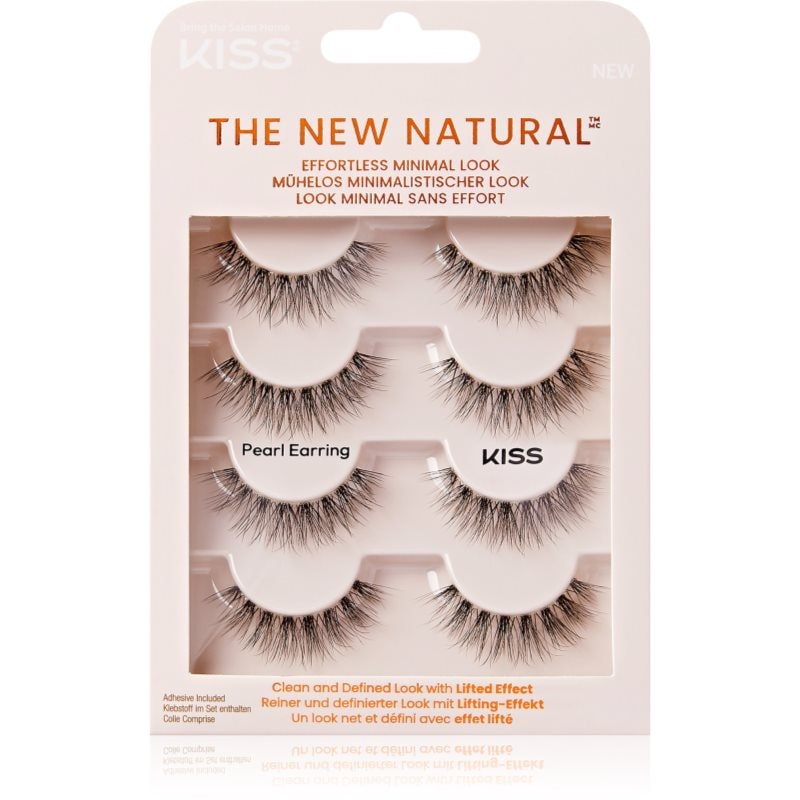 KISS KISS The New Natural Effortless Minimal Look изкуствени мигли Pearl Earring - Унисекс парфюм 8мл - Сравни цени от 1 магазин с безплатна доставка