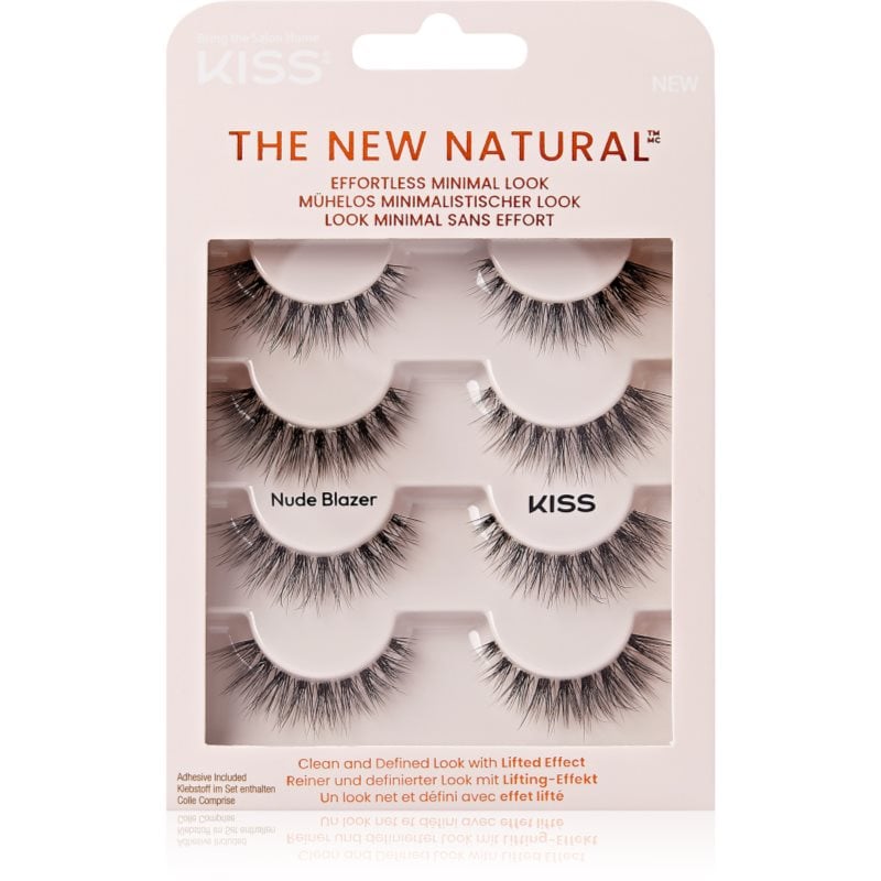 KISS The New Natural Effortless Minimal Look изкуствени мигли Nude Blazer