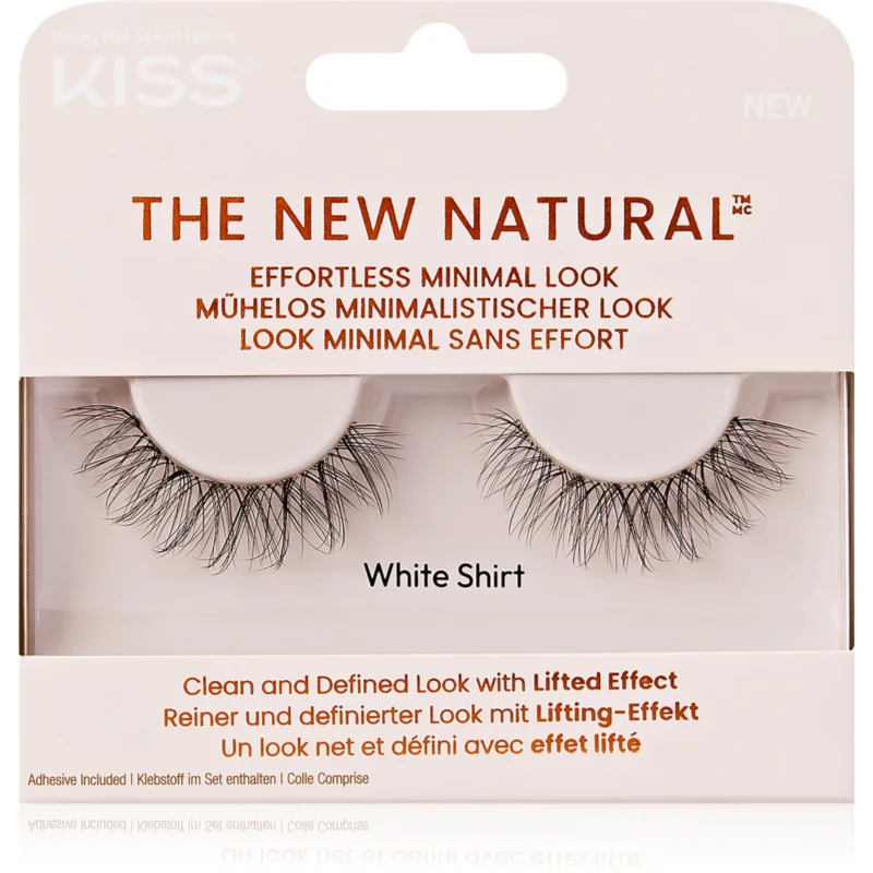 KISS The New Natural Effortless Minimal Look изкуствени мигли White Shirt - Грим - Сравни цени от 1 магазин с безплатна доставка