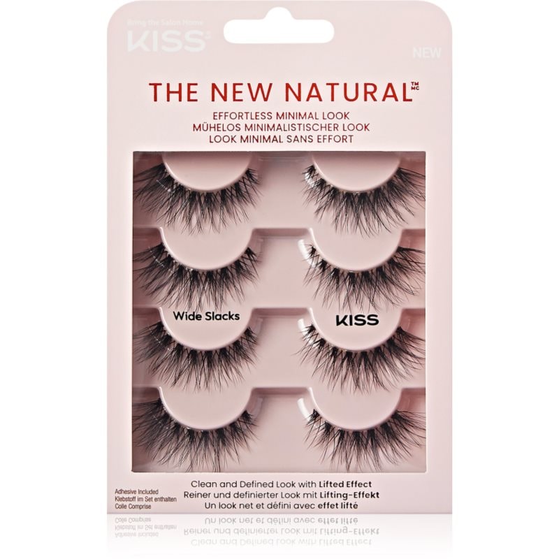 KISS KISS The New Natural Effortless Minimal Look изкуствени мигли Wide Slacks - Унисекс парфюм 8мл - Сравни цени от 1 магазин с безплатна доставка