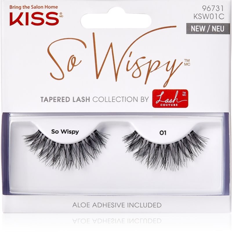 KISS KISS Lash Couture So Wispy изкуствени мигли 01 - Унисекс парфюм - Сравни цени от 1 магазин с безплатна доставка
