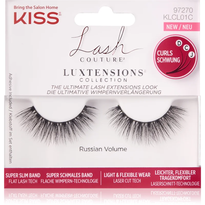 KISS Lash Couture LuXtensions изкуствени мигли Russian Volume - Грим - Сравни цени от 1 магазин с безплатна доставка