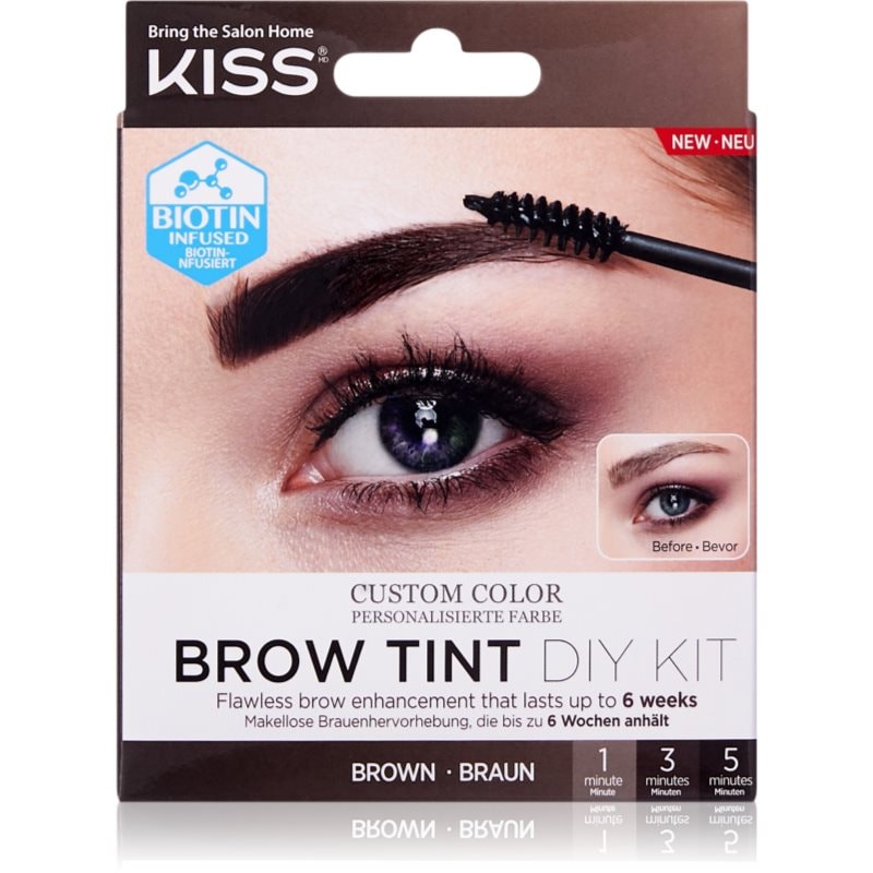 KISS Brow Tint DIY Kit - Грим - Сравни цени от 1 магазин с безплатна доставка