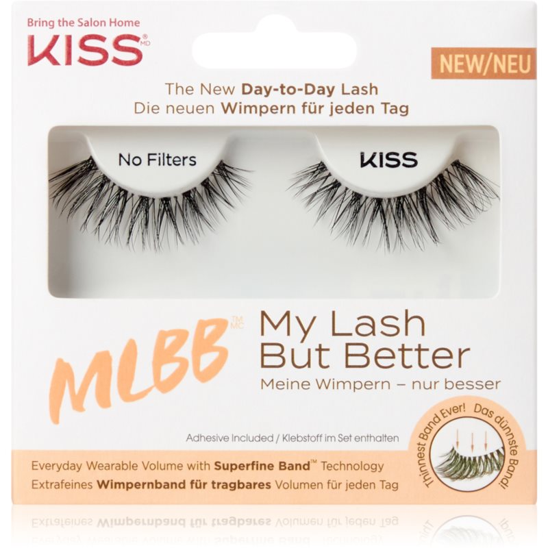 KISS My Lash But Better изкуствени мигли 02 No Filters - Грим - Сравни цени от 1 магазин с безплатна доставка