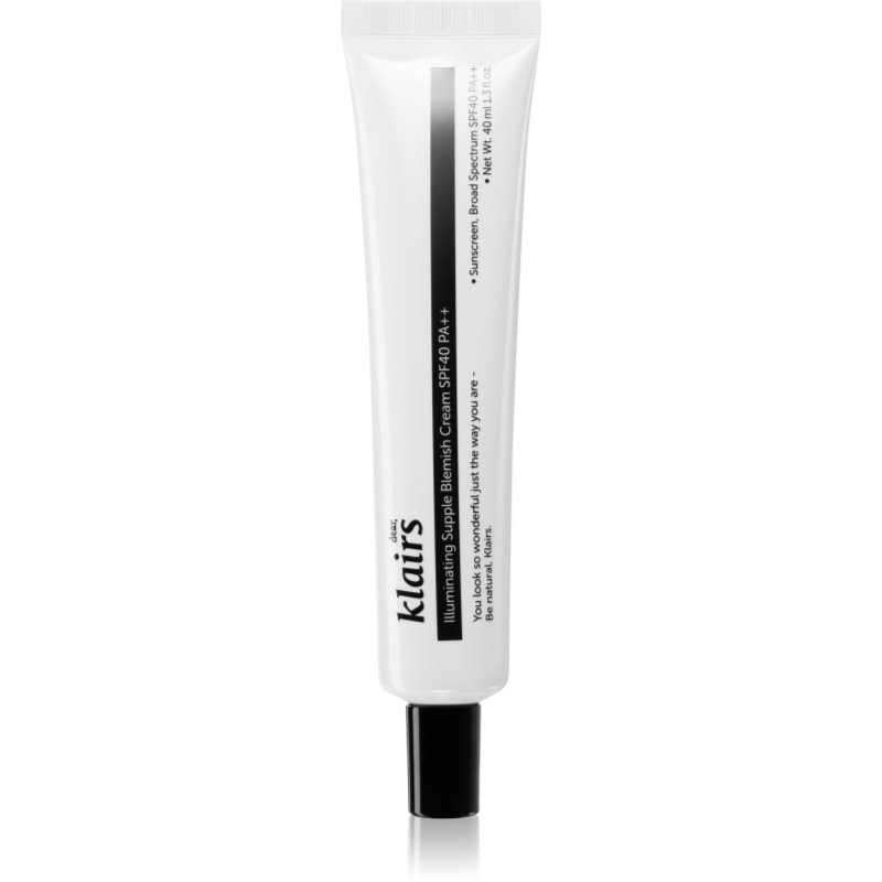 Klairs Illuminating Supple Blemish Cream хидратиращ ВВ крем против несъвършенства на кожата SPF 40 - Грижа за лице - Сравни цени от 1 магазин с безплатна доставка