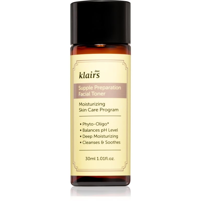 Klairs Supple Preparation Facial Toner хидратиращ тоник, изравняващ pH на кожата