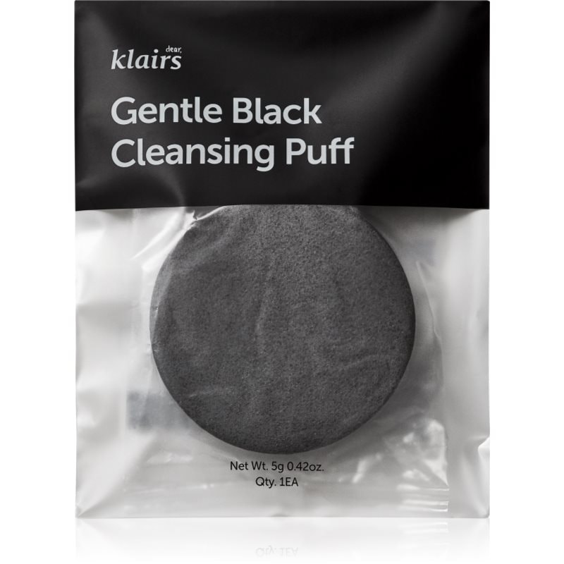 Klairs Gentle Black Cleansing Puff почистваща гъбичка за лице 1 бр. - Грижа за лице - Сравни цени от 1 магазин с безплатна доставка