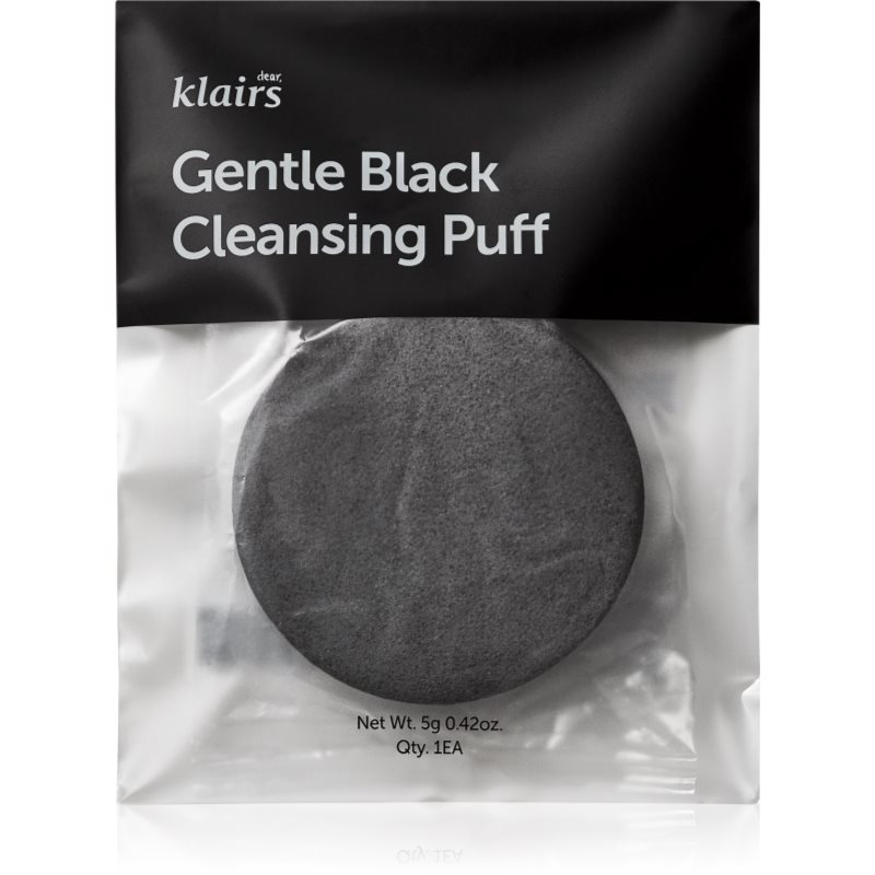 Klairs Gentle Black Cleansing Puff почистваща гъбичка за лице - Грижа за лице - Сравни цени от 1 магазин с безплатна доставка