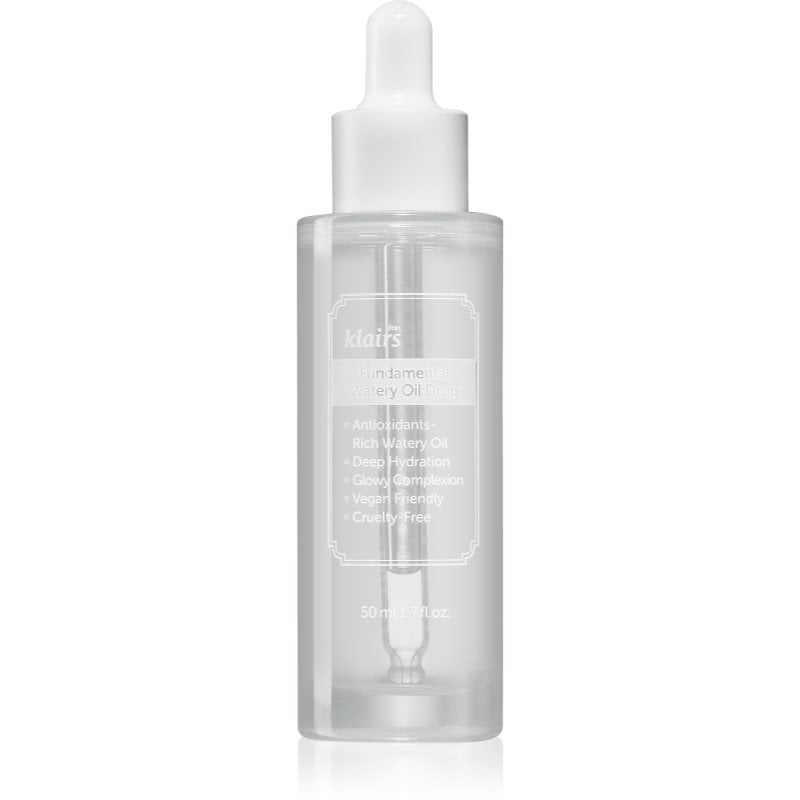 Klairs Fundamental Watery Oil Drop антиоксидантен маслен серум за лице