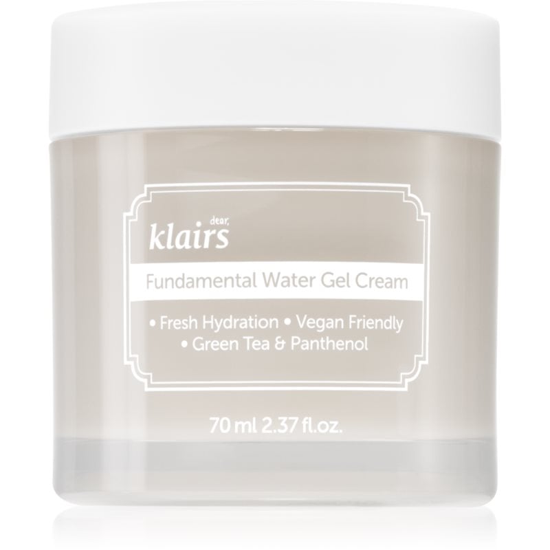Klairs Fundamental Water Gel Cream хидратиращ гел-крем за лице