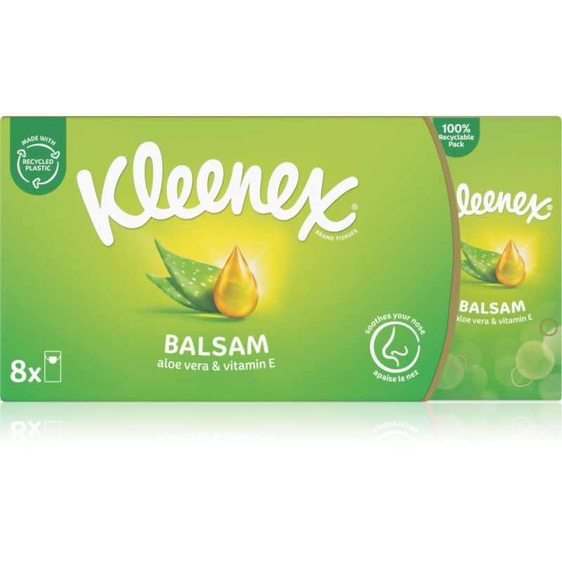Kleenex Balsam BalmCare хартиени кърпички