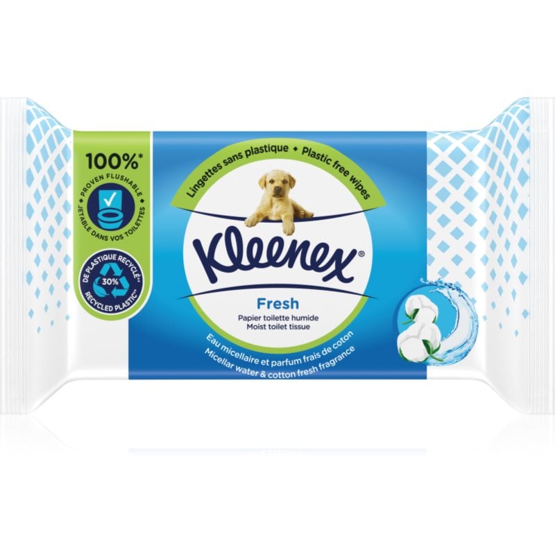 Kleenex Fresh влажна тоалетна хартия
