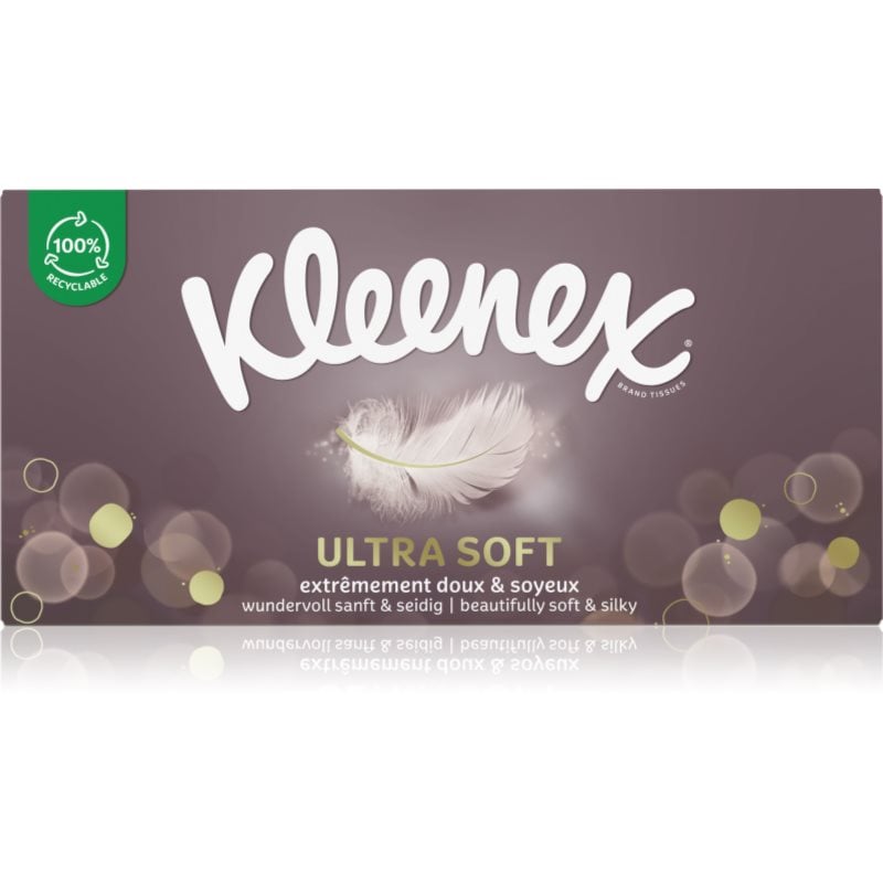 Kleenex Ultra Soft Box хартиени кърпички