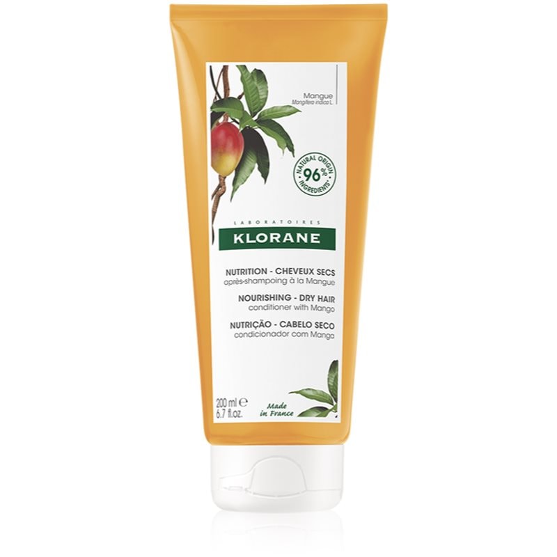 Klorane Klorane Mango Nourishing Conditioner Dry Hair подхранващ балсам за суха коса - Унисекс парфюм 200мл - Сравни цени от 1 магазин с безплатна доставка