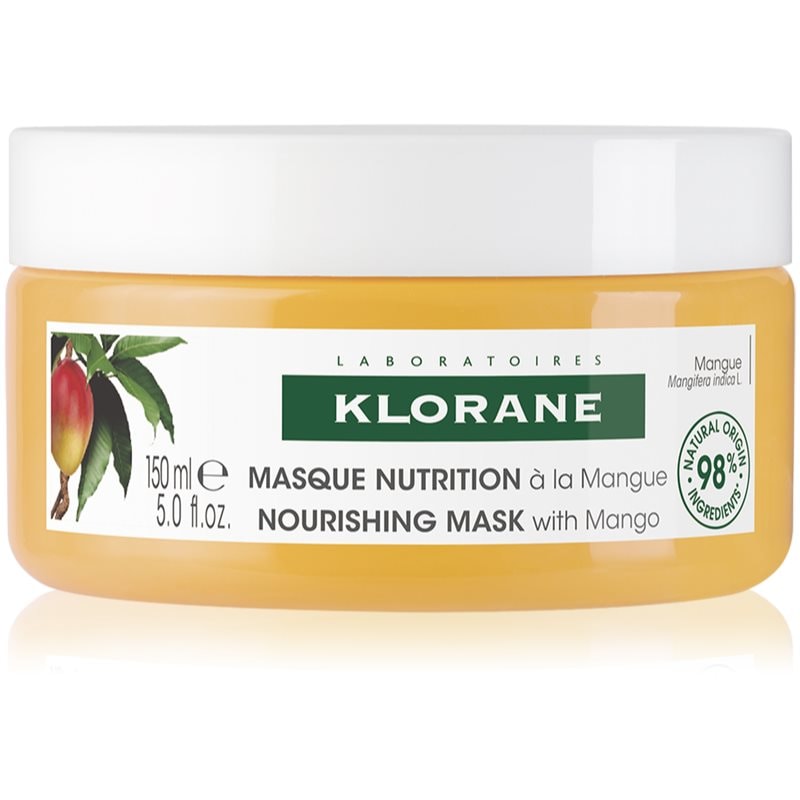 Klorane Klorane Mango Nourishing Mask интензивна подхранваща маска За коса - Унисекс парфюм 150мл - Сравни цени от 1 магазин с безплатна доставка