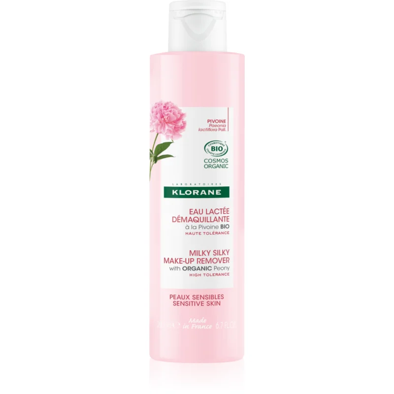 Klorane Peony Milky Silky Make-up Remover мляко за почистване на грим за успокояване на кожата - Грижа за лице - Сравни цени от 1 магазин с безплатна доставка