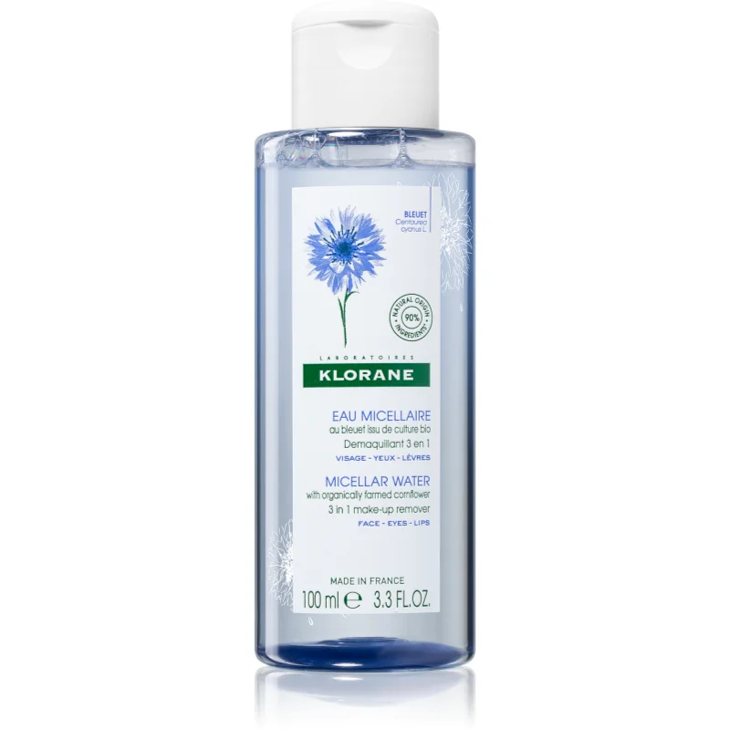 Klorane Cornflower мицеларна вода 3в1