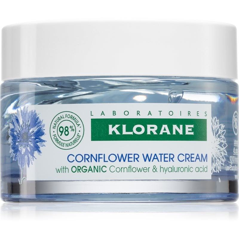 Klorane Cornflower Organic дневен хидратиращ крем