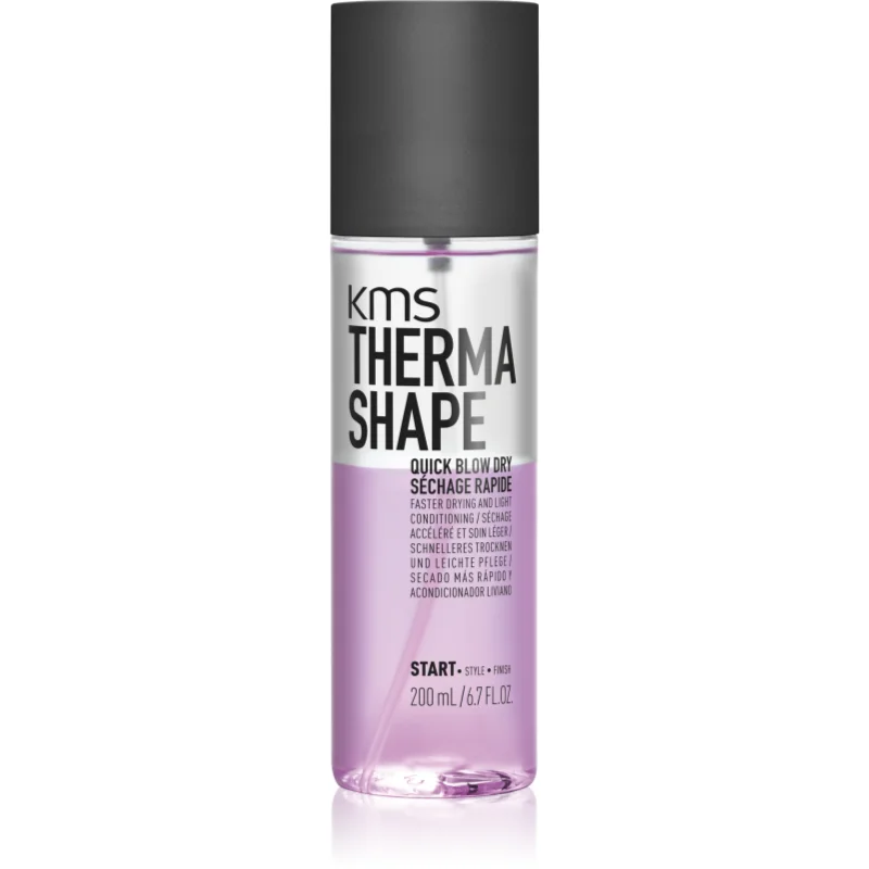 KMS Thermashape Quick Blow Dry стилизиращ защитен спрей за коса за по-бързо оформяне на прическата със сешоар - Грижа за коса - Сравни цени от 1 магазин с безплатна доставка