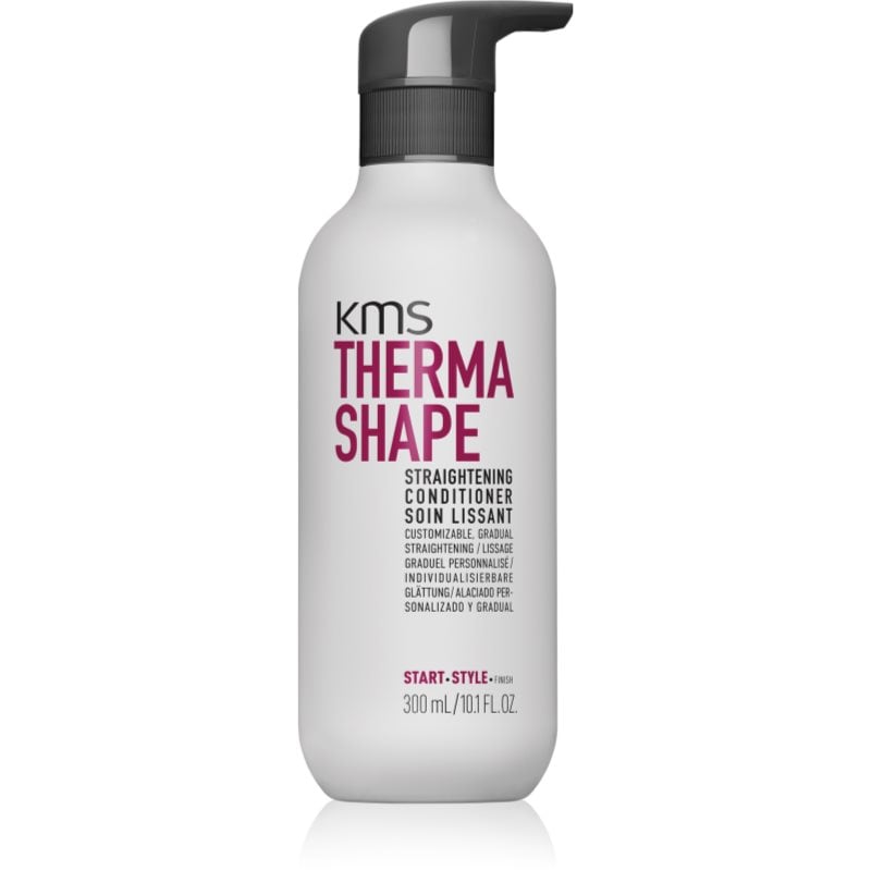 KMS Thermashape Straightening Conditioner дълко подхранващ балсам за коса, изложена на високи температури