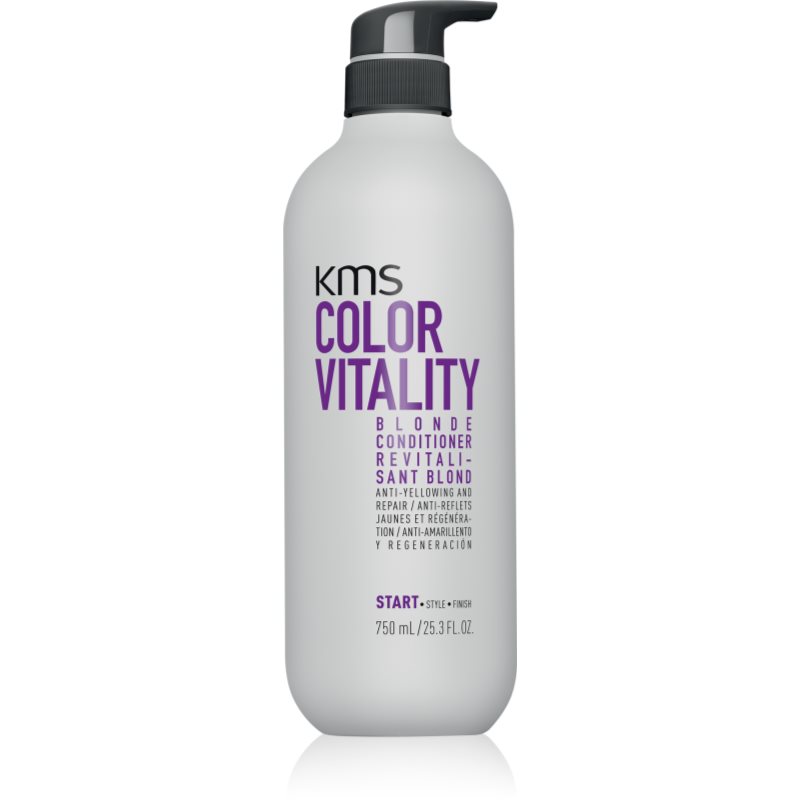 KMS Color Vitality Blonde Conditioner балсам за блонд коса и коса с кичури - Грижа за коса - Сравни цени от 1 магазин с безплатна доставка