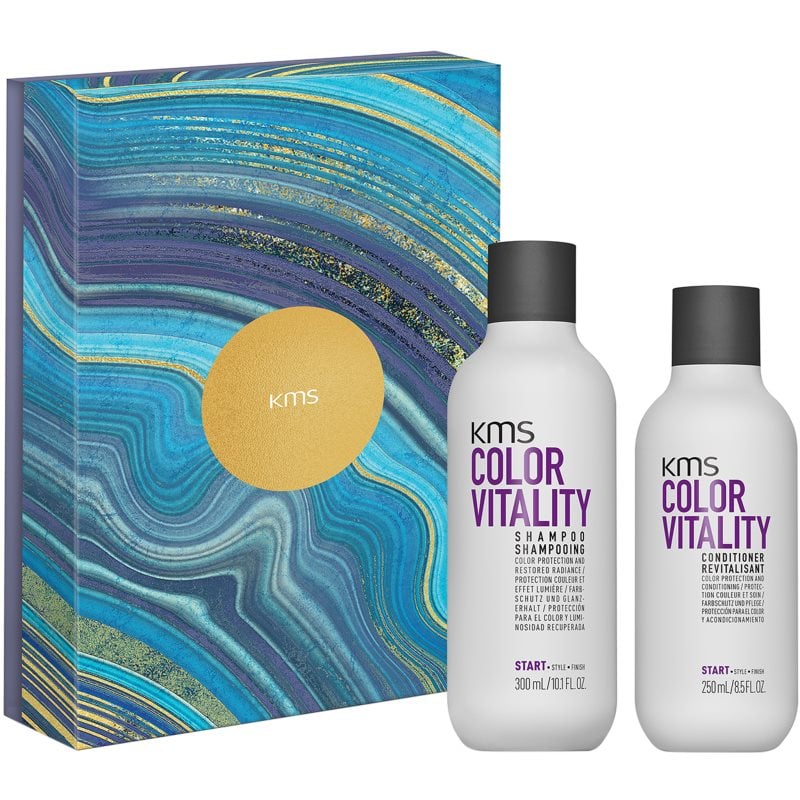 KMS Color Vitality Duo Set подаръчен комплект за боядисана коса