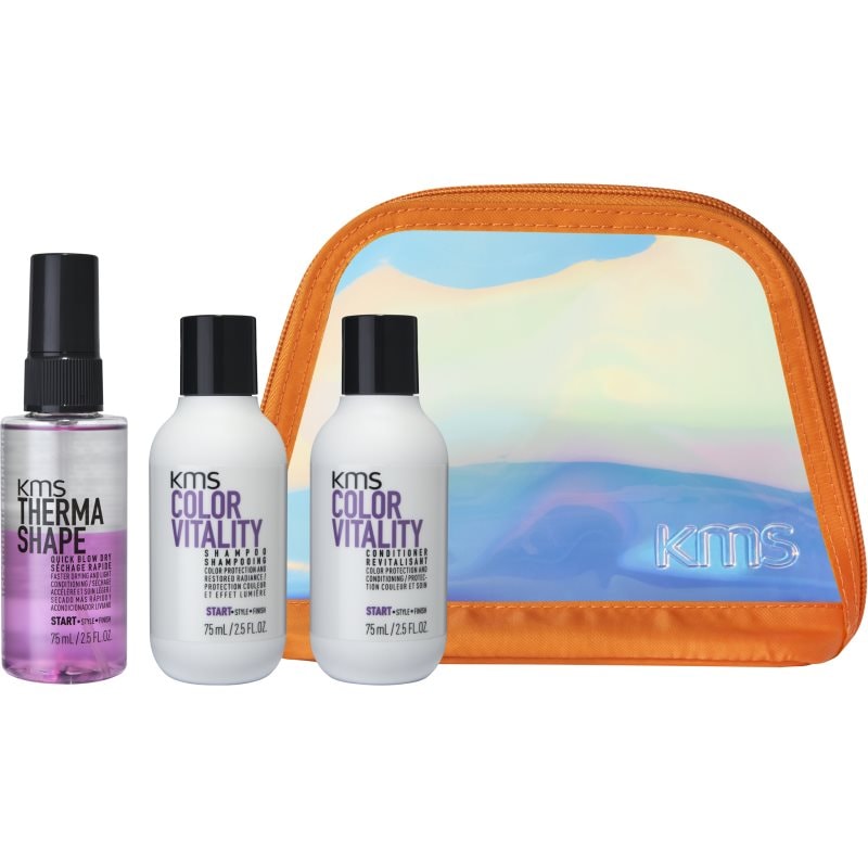 KMS KMS Color Vitality Travel Set комплект за пътуване За коса - Унисекс парфюм - Сравни цени от 1 магазин с безплатна доставка