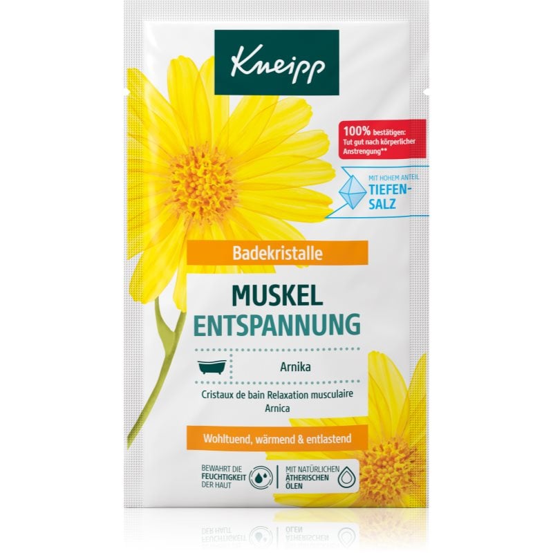 Kneipp Muscle Relaxation сол за вана за възстановяване на мускули