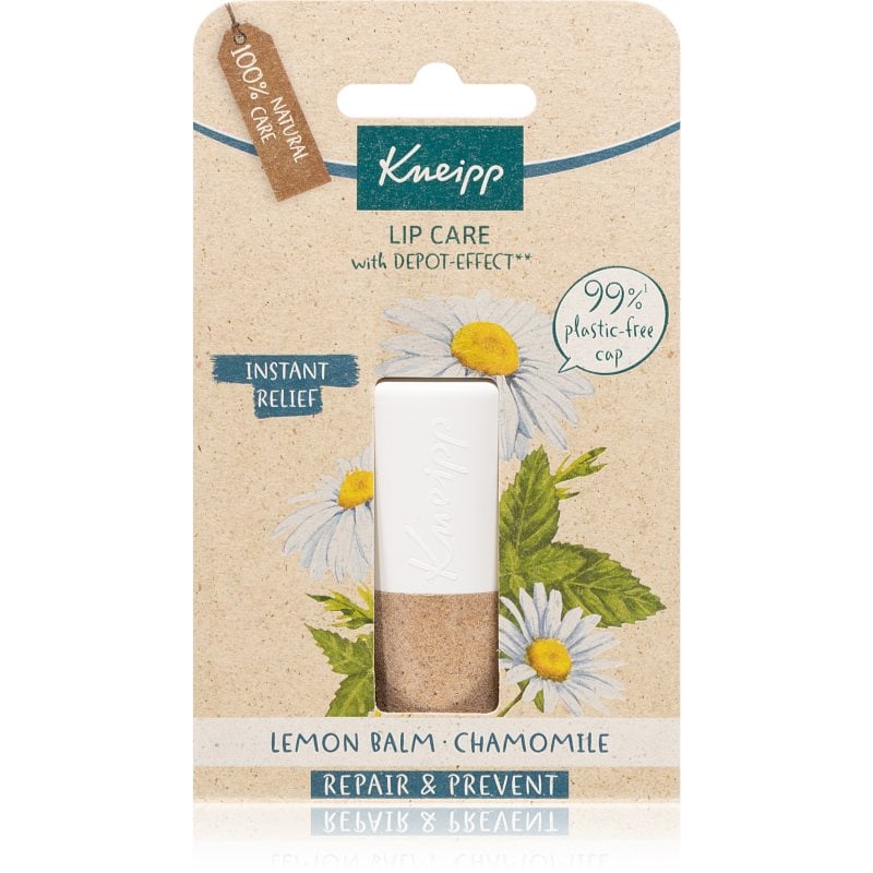 Kneipp Repair & Prevent балсам за устни Lemon Balm & Chamomile
