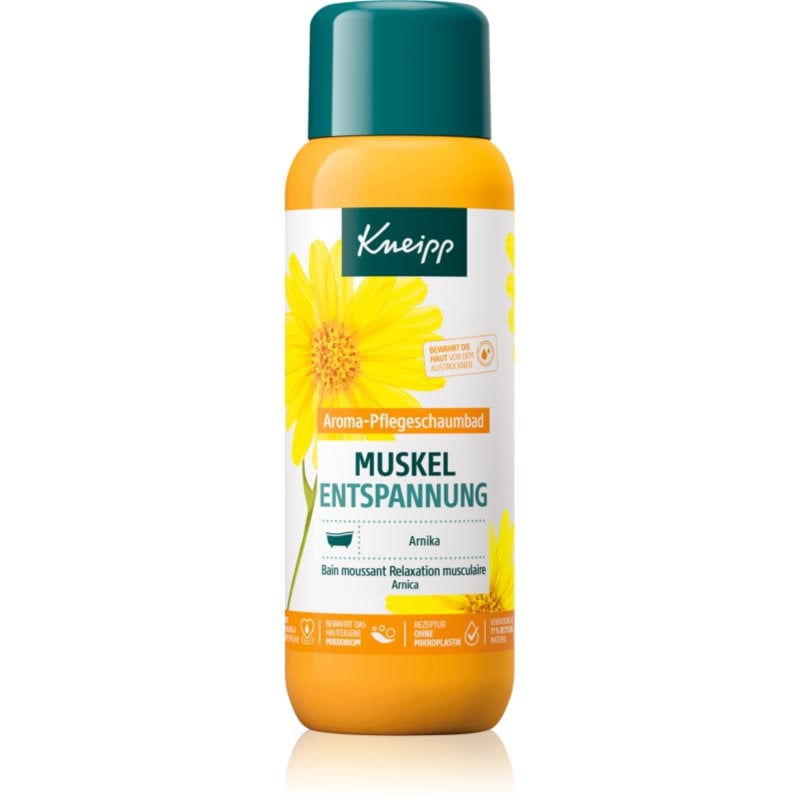 Kneipp Muscle Relaxation пяна за вана за уморени мускули