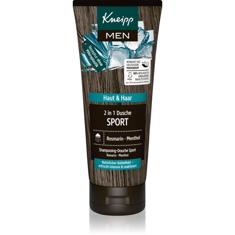 Kneipp Kneipp Sport шампоан и душ гел 2 в 1 за мъже - Мъжки парфюм 200мл - Сравни цени от 1 магазин с безплатна доставка