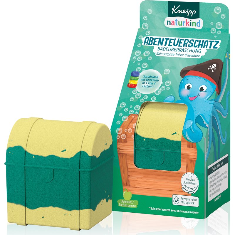 Kneipp Naturkind Mysterious Treasure бомбичка за вана за деца - Грижа за тяло - Сравни цени от 1 магазин с безплатна доставка