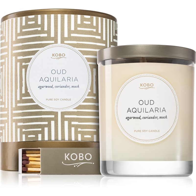 KOBO Aurelia Oud Aquilaria ароматна свещ 312 гр. - Аромат - Сравни цени от 1 магазин с безплатна доставка