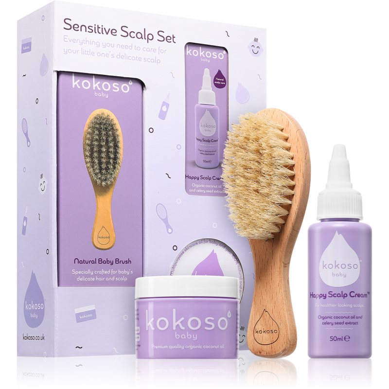 Kokoso Baby Sensitive Scalp Set комплект За коса за деца - За деца - Сравни цени от 1 магазин с безплатна доставка