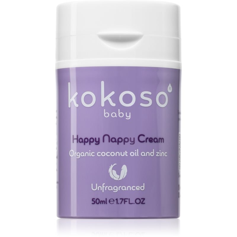 Kokoso Baby Happy Nappy Cream защитен крем за деца против възпаления без парфюм - За деца - Сравни цени от 1 магазин с безплатна доставка