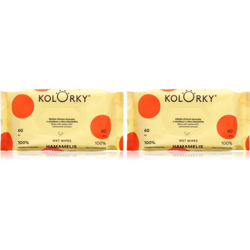 Kolorky Wet Wipes Hamamelis комплект - Комплект - Сравни цени от 1 магазин с безплатна доставка