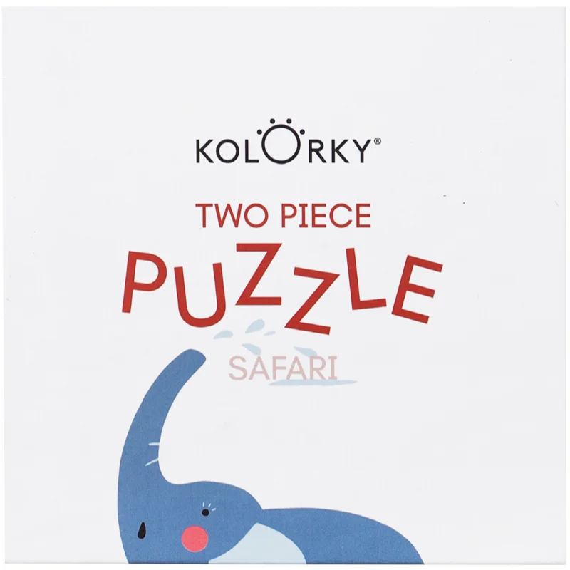 Kolorky Puzzle Two Piece Safari пъзел - За деца - Сравни цени от 1 магазин с безплатна доставка